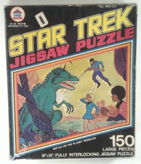 RJ0451: Star Trek: Jigsaw Puzzle: Battle on the Planet Romulon: HG Toys: 495-03: 1974