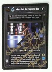 Mara Jade, The Emperor's Hand: V1134: Signed/Autographed: Shannon McRandle: Gold