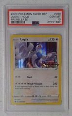 V0540: 2020: Lugia: SWSH069: Prerelease: Holo Promo: PSA: 10: GEM MT: 62751282