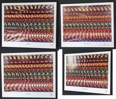 RJ0189: lot of x4 Stereogram: Starships & Starships 2: 3D Posters