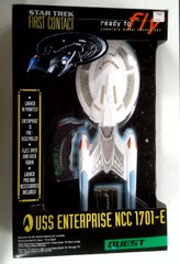 RJ0072: Star Trek First Contact: USS Enterprise NCC 1701-E Ready to Fly Complete Model Rocket Set: Quest: 1998: NIB