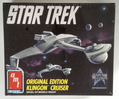 RJ0931: Star Trek: Original Edition Klingon Cruiser: Model Kit: AMT ERTL: 6743: 1991