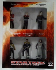 RJ1046: Star Trek: Generations: 6 Figure Set: Applause Inc.: 45943: 1994