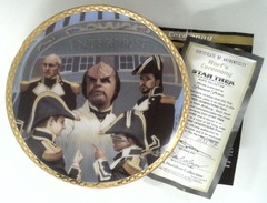 RJP121: Star Trek: Generations Plate Collection: Worf's Ceremony: The Hamilton Collection: 2859A