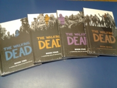 C0455: The Walking Dead Hard Cover Collection (Vol. 2,4,5,7 and The Covers Vol.1)