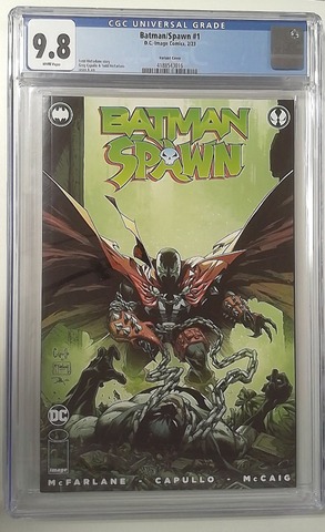C0570: Batman/Spawn: #1: CGC Universal Grade: 9.8