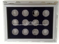 RJ0251: The Official Star Trek Intergalactic Commemorative Coin Collection: The Franklin Mint