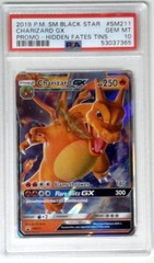 V0656: 2019: Charizard GX: SM211: SM Black Star Promo: PSA: 10: GEM MT: 53037365