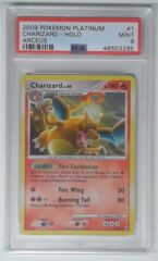 V0179: 2009 Charizard: 1/99: Holo: Arceus: PSA: 9: MINT: 46503285