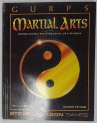 V00508: Martial Arts: Gurps: 1996: READ DESCRIPTION