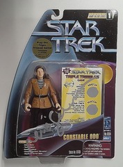 RJ6142: AUTOGRAPH: Star Trek: Constable Odo: Playmates: 65109: 1997