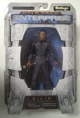 RJ1389: ERROR: Star Trek: Enterprise Broken Bow: Mayweather Figure on Silik Card: Art Asylum: 85200: 2002