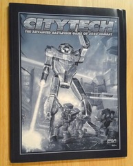 V284: Citytech: The Advanced Battletech Game of 3050 Combat: Rulebook/Sourcebook: READ DESCRIPTION