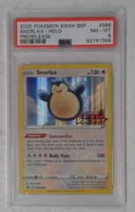 V0304: 2020: Snorlax: Swsh068: Prelease: Holo Promo: PSA: 8: NM-MT: 62751396