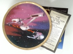 RJP111: Star Trek: The Movies Plate Collection: Star Trek: The Destruction of the Reliant: The Hamilton Collection: 0454A