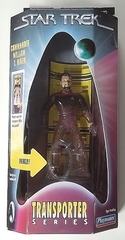 RJ1148: Star Trek: Transporter Series: Commander William T. Riker: Playmates: 65432: 1998