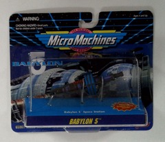 RJ0226: Micro Machines: Babylon 5 Space Station: Galoob: 65961: 1995: NIB