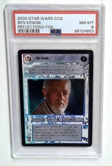 V1253: 2000: BEN KENOBI: REFLECTIONS: FOIL: PSA 8: NM-MT: 88724653