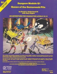 Dungeon Module Q1: Queen of the Demonweb Pits Q1 9035