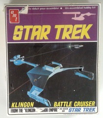 RJ0941: Star Trek: Klingon Battle Cruiser: Model Kit: AMT: S952: 1968