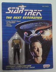 RJ1222: Star Trek: The Next Generation: Lieutenant Commander Data (Blue): Galoob: 5340: 1988