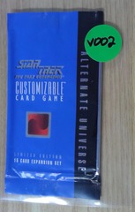 EMPTY BOOSTER PACK: Star Trek: Alternate Universe: V002