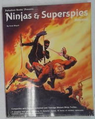 V00493: Ninjas & Superspies: Revised: Palladium Books: 525: 1993: READ DESCRIPTION