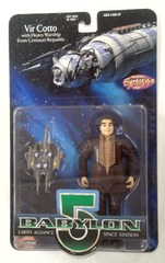 RJ0277: AUTOGRAPHED: Babylon 5: Vir Cotto: WB Toy: 20054: 1997