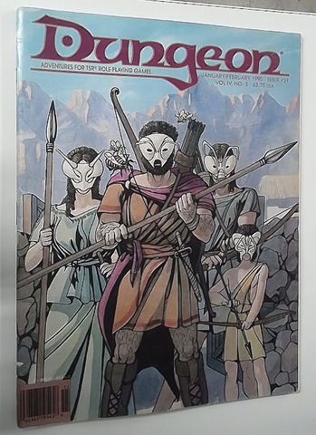 V0035: Dungeon Magazine: #21