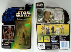 V0174: Star Wars: The Power of the Force: Han Solo in Endor Gear: Hasbro: 1996