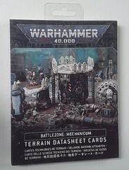 40,000: Battlezone: Mechanicum: Terrain Datasheet Cards: 40-19