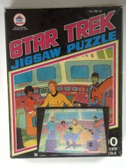 RJ0946: Star Trek: Jigsaw Puzzle: 496-02: HG Toys: 1974 (MISSING PIECE)