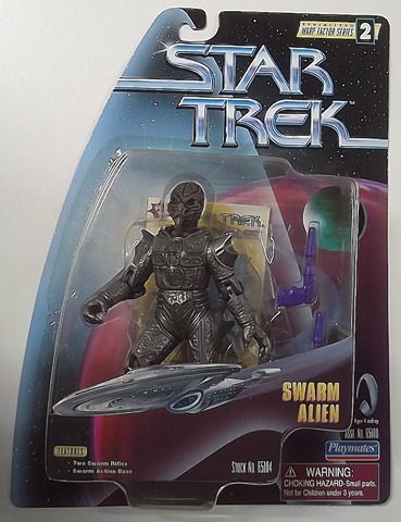 RJ6264: Star Trek: Swarm Alien: Playmates: 65104: 1997