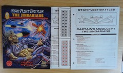 V00288: Captain's Module F1: The Jindarians: Star Fleet Battles: 5614: READ DESCRIPTION