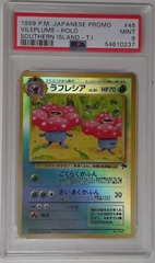 V0587: 1999: Vileplume: Japanese: Southern Island: Holo: 045: PSA: 9: MINT: 54610237