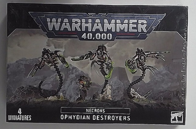 40,000: Necrons: Ophydian Destroyers: 49-32