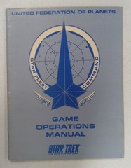 V00322: Game Operations Manual: Star Trek: READ DESCRIPTION