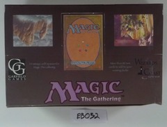 EB032: The Dark: Booster Box: Wizards of the Coast: Empty Box: 1994