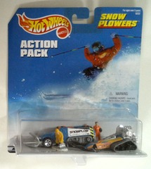 RJ0222: Hot Wheels: Action Pack: Snow Plowers: Mattel: 18737: 1997: NIB