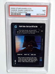 V1338: 2000: VADER, DARK LORD/SITH: REFLECTIONS: FOIL: PSA 7: NM: 88724688