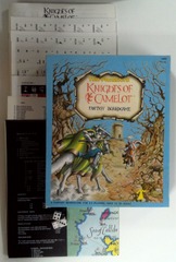 V00676: The Knights of Camelot: Fantasy Boardgame: TSR: 1009: 1980