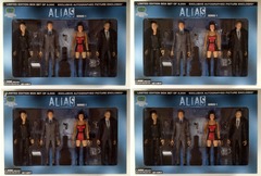 RJ0209: set of x4: AUTOGRAPHED: Alias: Series 1: Limited Edition Box set of 3,000: Gardner/Vartan/Abrams/Rifkin