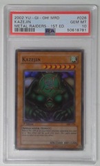 V0245: 2002: Kazejin: MRD-026: 1st Edition: Metal Raiders: PSA: 10: Gem MT: 50618781