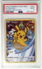 V0732: 2020: Pikachu: SWSH020: Figure Collection: PSA: 9: MINT: 489974827