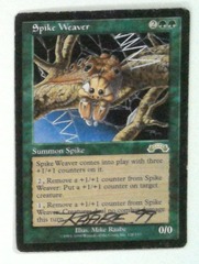 Spike Weaver: V1101: Signed/Autographed: Mike Raabe: Black