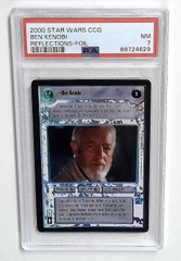 V1368: 2000: BEN KENOBI: REFLECTIONS: FOIL: PSA 7: NM: 88724629