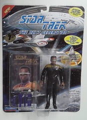 RJ6112: Star Trek: The Next Generation: Lieutenant Commander Geordi LaForge: Playmates: 6960: 1994