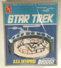 RJ0932: Star Trek: U.S.S. Enterprise Command Bridge: Model Kit: AMT: S950: 1975