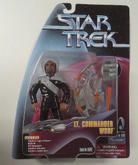 RJ6050: Star Trek: Lt. Commander Worf: Playmates: 65802: 1999