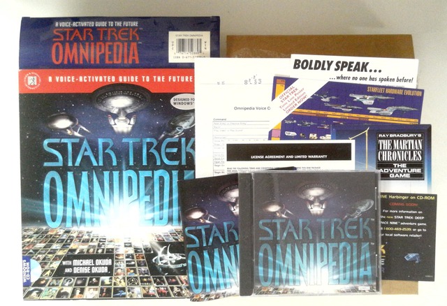 RJ0482: Star Trek: Omnipedia: Simon & Schuster Interactive: 1995